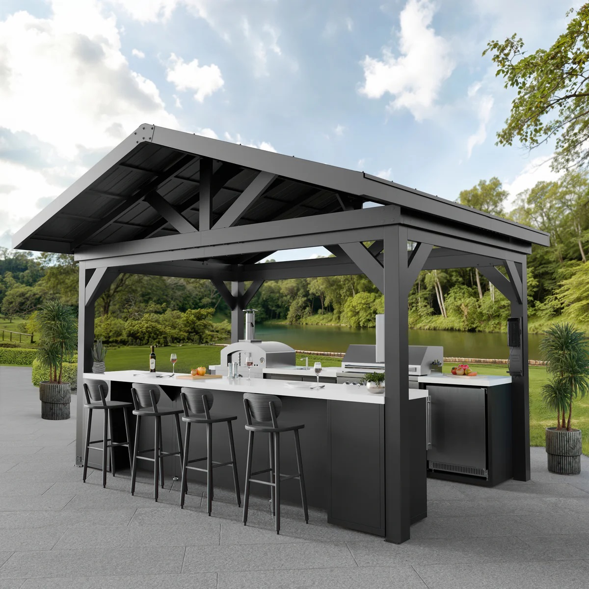 Outdoor Kitchens installation in Colorado