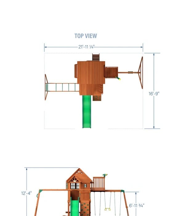 Cedar Ridge Fort - view 3